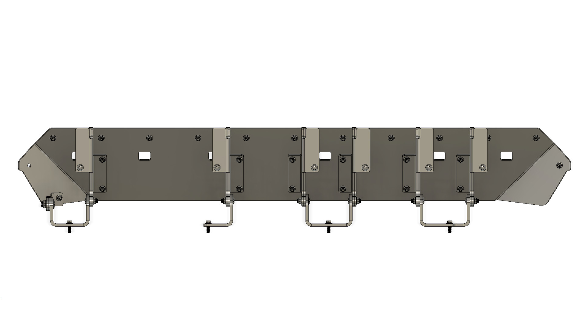 Schwarttzy 2nd Gen Rock Sliders Skid Plate 5052 Aluminum Rocker Panel Protection H3 Hummer H3T.jpg